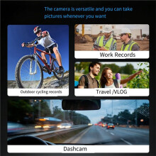1080P Tragbare -WLAN-Kamera, Kleines Gehäuse, HD-Digitalvideorekorder, Miniatur-Camcorder, Lange Akkulaufzeit, Daumenkamera