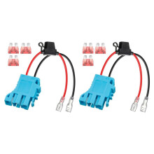 2X 12 AWG Kabelbaumstecker Ersatz, Kompatibel mit Peg-Perego 12 V SLA Batterie Aufsitzauto Spielzeug