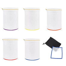 5-Pack Reusable Nylon All-Mesh Filter Bags for Hydroponics, Gardening, 220 to 25- (1 Gallon)