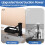 Wonrefact Stainless Steel Soap Dispenser for Kitchen Sink, Rustproof Liquid Dish Soap Pump 4