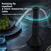 2pcs Fly Repellent Fan Safe Soundless Can Drive Flies Away Multi-Functional Portable for Food Protection