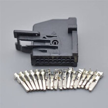 18 Pin Automotive Wire Harness Cable Connector Car Electric Instrument Plug for T5 1-1355350-1(10 Sets)