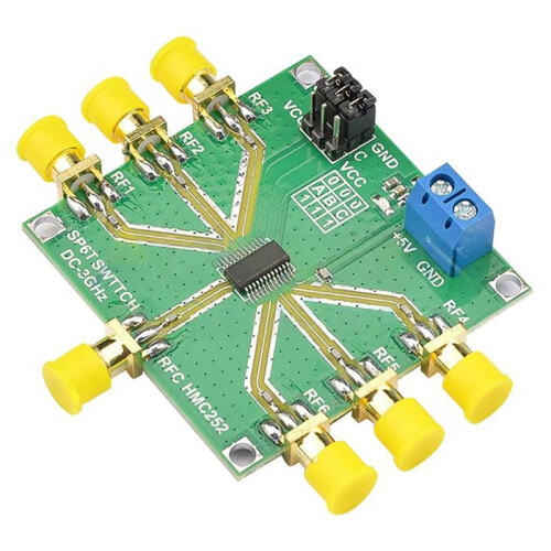 HMC252AQS24E  3-5V 3GHz SP6T RF  with TTL Decoder for Advanced RF Applications 2