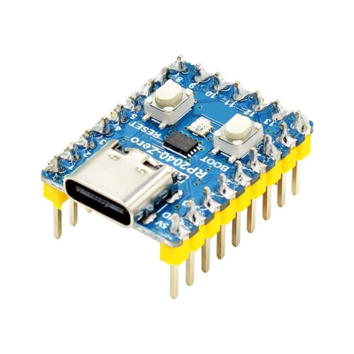 2PCS RP2040-Zero RP2040 for Raspberry Pi Microcontroller  Development Board Module Dual-Core M0+ Processor 2