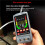 Counts USB Charge Digital Multimetro True RMS  Auto Range Test AC  Voltage Capacitance Temp Diode Ohm Hz Meter 3