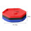 3-Piece Hexagonal Cocktail Rim Set Color-Coded, Stackable Dishes with Sponge 6