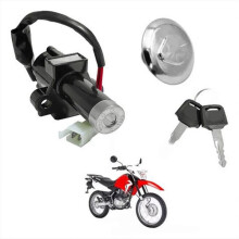 Motorfiets Ontstekingsschakelaar Slot met Sleutels voor XR150 XR150L Brandstoftankdop