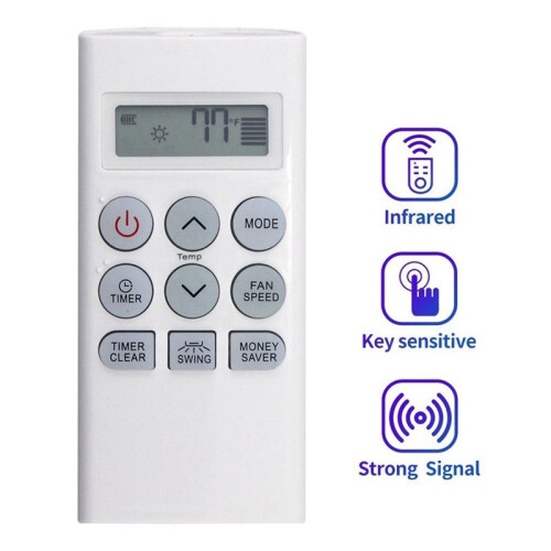 Replace Air Conditioner Remote Control for  AKB73756214 AKB73756215 Remote Control 2