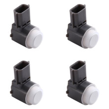 4 Stück Stoßfänger Parkhilfe-Sensor PDC 28438-3TA2E 284383TA2E für Parktronic Parken Weiß
