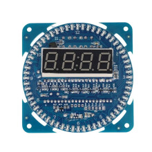 DS1302 Draaibaar Digitaal LED Display Module Draaibaar LED Display Creatieve Elektronische Klok LED Temperatuurweergave 5V