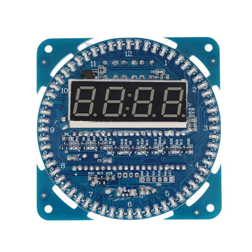DS1302 Rotating Digital LED Display Module Rotating LED Display  Electronic Clock LED Temperature Display 5V