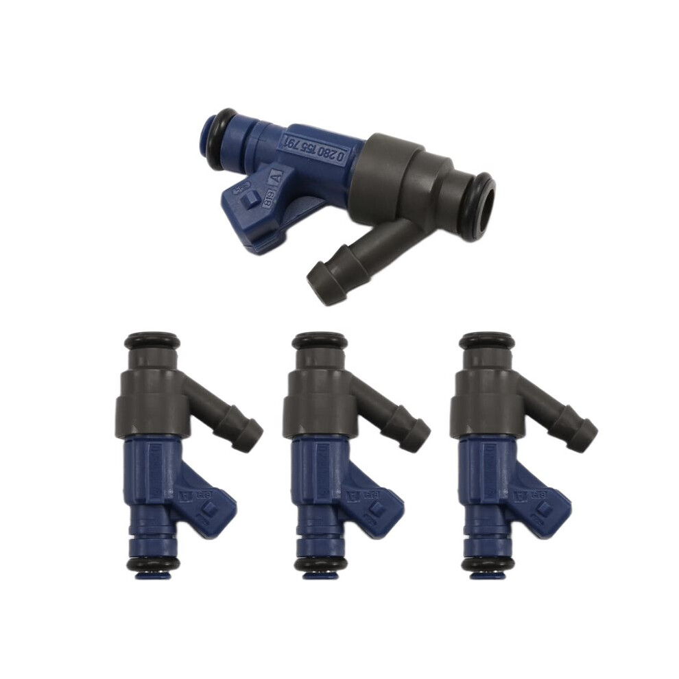 4Pcs Fuel Injectors 0280155791 For Beetle 2.0L I4 6034067369644