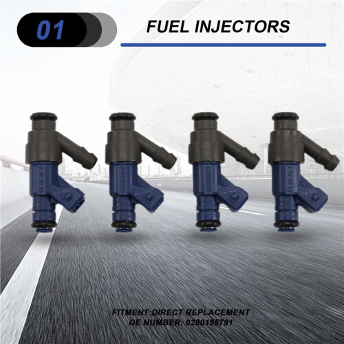 4 Injecteurs de Carburant 0280155791 pour  Beetle   2.0L I4 1