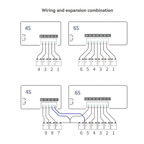 Equalizer Board 3S Module Li-Ion Phosphate Lithium Titanate 6A High Current Lithium Battery Active Module 3S6A