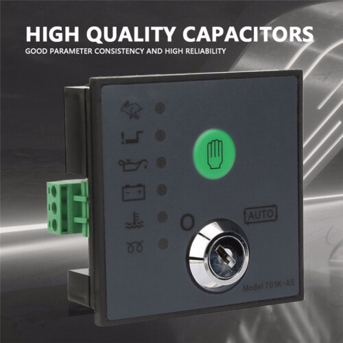DSE701AS Generator Controller Automatic Start Module with Keys Generator Control Panel Self-Starting Accessories 2
