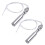 2X Stainless Steel Breaking Water Level Sensor Horizontal Float 1