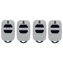 4 Stuks Garagedeur Afstandsbediening met 2 Sleutels, 433,92 MHz Rolling Code voor DEA GT2 GT4 GTI2 GTI4 -Serie Handzender
