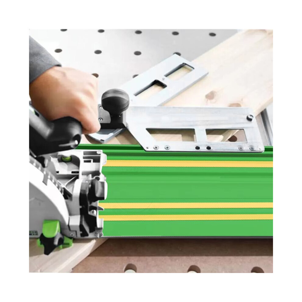 400Mm Aluminum Guide Rail Track For Circular Saw - Woodworking Cutting Guide System, Circular Saw Track Guide 6031326312342