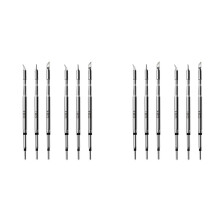 12 Stück C210 Lötspitzen, Ersatzlötspitzen für T1 Max, C210-K/I/Is, Lötspitzen für Lötkolben