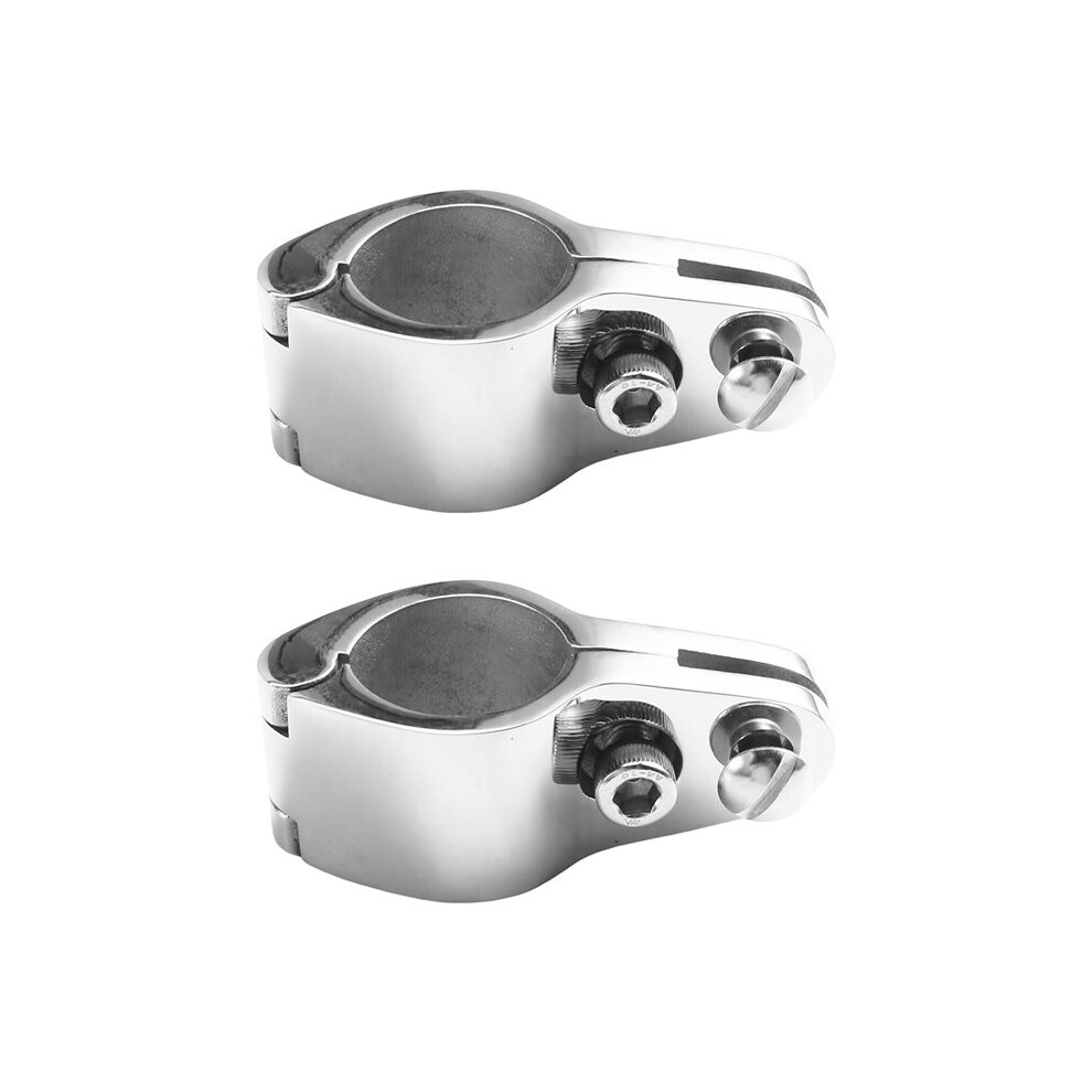 2Pcs 25Mm Boat Marine Hinged Upper Jaw Slide Hardware Fittings Stainless Steel Sliding Jaw Hinge Boat Jaw Hinged 6031398937306