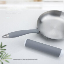 4X Pot Handle Anti-Scalding Heat Insulation Cover, Silicone Thermal Insulation Handle Cover Sleeve M