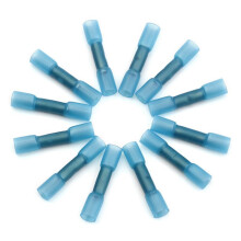 200 Stuks Krimpkousconnectoren Geïsoleerde Waterdichte Krimpklemmen Afdichten Elektrische Draadconnector 26-10 AWG A