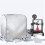 2X 3D Printer Protective Cover Universal Waterproof Dustproof Printer Cover 3D Printer Universal Soft Box C:55x55x55cm 6