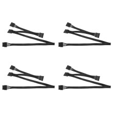 4X 5Pin to 3 Hard Drive HDD Power Cable Only for Cooler Master V550 V650 V750 V850 V1000 V1000 Modular Power Supply