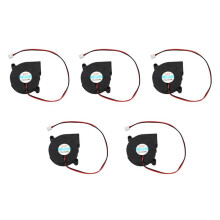 5 Stücke 50mmx15mm Bürstenloser Gleichstrom-Lüfter mit 3500 U / Min, 12 V, 0,16 A