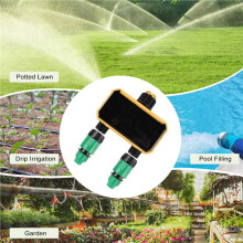 2-Way Solar Irrigation Timing Controller Solar Irrigation Timer Automatic Irrigation System Outdoor Water Timer ZIGBEE