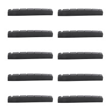 10X PT500000 XL Black Self-Lubricating Slotted Nut