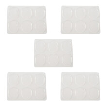 30Pcs/Set Snare Drum Mute Pad Drum Damper Gel Pads Snare Tom Drum Muffler Mute Transparent Percussion Instrument