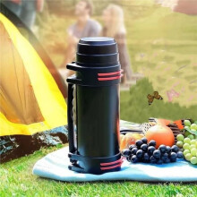 Large Capacity Car Bottle Cup Thermal Insulation Outdoor Sports Hot Water Cup Stainless Steel Vacuum Travel Cup 1200ml