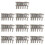 60 Roller Bridge Pull String Code Electric Guitar Saddle for STRATOCASTER Telecaster Electric Guitar Accessories Silver 1