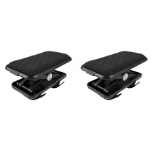 2X Adjustable Office Chair Armrest Pads,Memory Foam Chair Arm Covers,Ergonomic Gaming Armrest Cushion