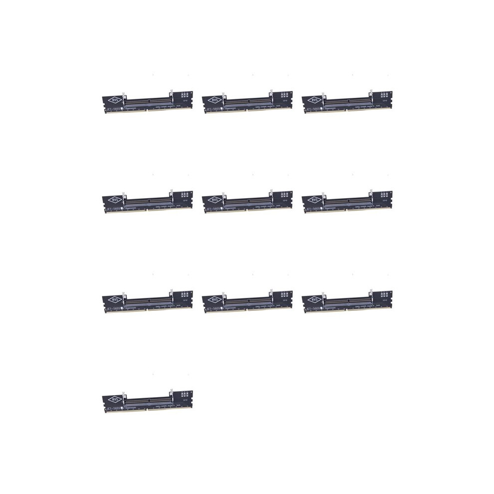 10X Ddr5 Laptop To Desktop Memory Adapter Card Memory Ram Connector Adapter Dimm Card So-Dimm To Pc Computer Converter 6033087686335
