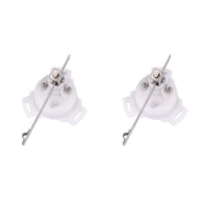 2X Stainless Steel Rudder Angle Indicator Gauge Sensor for Marine Boat 0-190 Ohms Auto Replacement Parts Speedometers