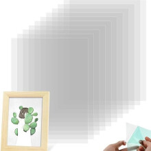 100 PCS Acetate Sheets Clear Acetate Sheets Plastic Heat Resistant, 4.3x6.3inch for Quilting Stencils Vinyl Cutting