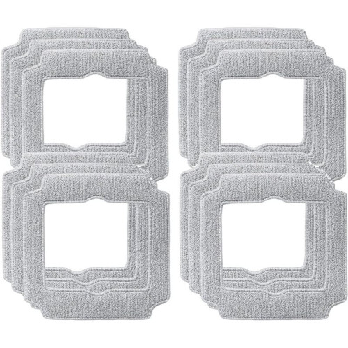 12 Pack Replacement Mop Pads for  WINBOT MINI2 Window Cleaning Robot, Washable & Reusable Microfiber Mop