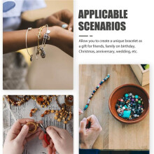 16 Peças de Algemas de Corpete de Pulso, Pulseiras em Branco para Fazer Joias, Pulseiras Personalizadas DIY, Pulseiras Artesanais