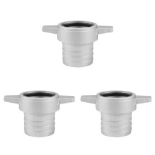 3X Armatura Pomp Wodnych 2-Calowy Aluminiowy Klucz do łąCzenia Rur z Gumową Uszczelką ŁąCznik Pompy do Rur
