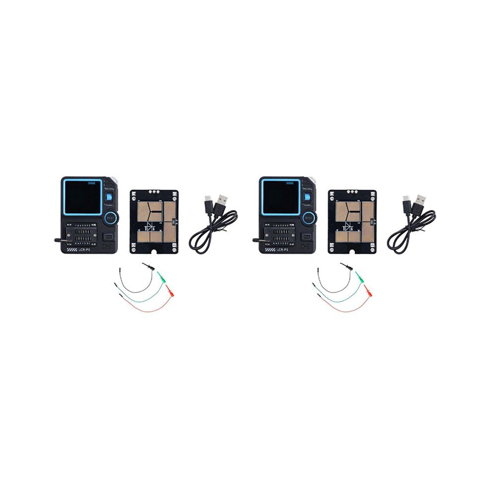 2X -P1 Transistor Tester Diode Triode Capacitance Resistance Jfet,Esr Meter Meter Tester Multifunction Mosfet 6031480985550