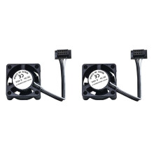 2X 3D Printer Hotend Cooling Fan Cooling Fan PWM Temperature Control for P1S P1P