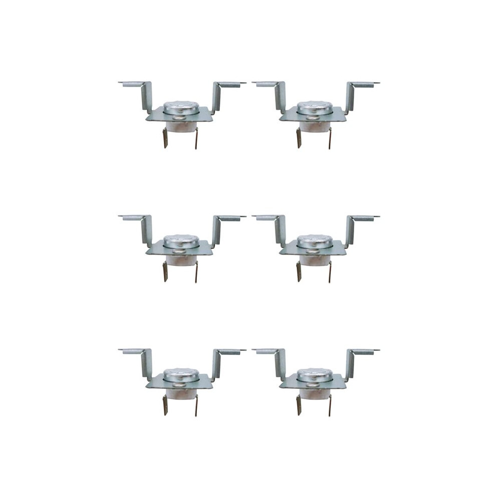 6X 6931El3003d Thermal Fuse Thermostat For Ap4440975, 1268366, Eap35353535353535366 0485, And Ps3530485 6033419965206