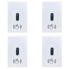 4X Light Wall Light Wave Infrared Sensor No Need Touch Electrical Power Off US Plug