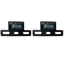 2X TL90 LCD Digital Pitch Gauge Propeller Blades Angle Measurement Tool Backlight Gyro Sensor ST250-800 Size Helicopter