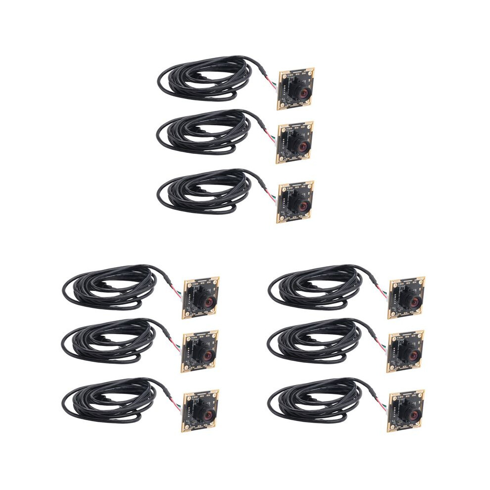Photos - Webcam 9PCS Camera Module 100 Degree OV9732 2M Cable 1280x720 30fps,Compatible for Autodarts.Io,USB Drive Free