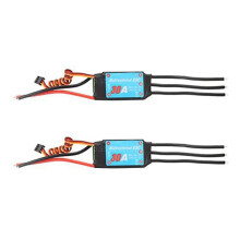 2X Bidirectional ESC 30A Brushless ESC for Remote Control Ship Pneumatic Underwater Propelle(30A)