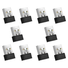 10X WiFi 6 Adapter AX286 802.11Ax 2.4GHz Free Driver USB Network Card for Win7/10/11 Computer WiFi Receptor