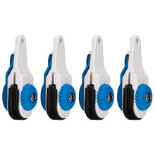4X Planer Board Gepolsterter Release Clip Downrigger Angelschnur Release Snap Stacker Trolling Release Clips 6,2 x 1,9 x 2,6 cm